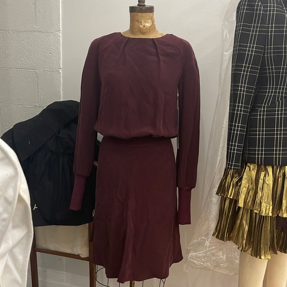 💙 HOST PICK 💙 NWT Patrick Cupid SILK RAGTIME DRESS - Picture 5 of 5